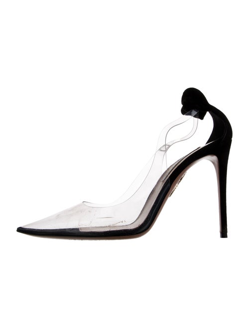 Aquazzura PVC D'Orsay Pumps
