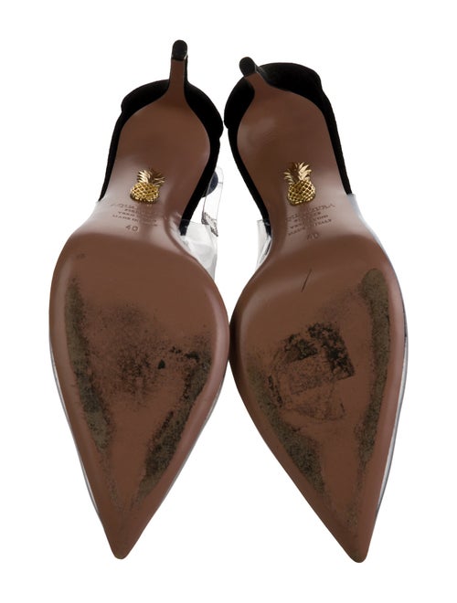 Aquazzura PVC D'Orsay Pumps