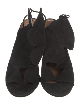 Aquazzura Suede Sandals