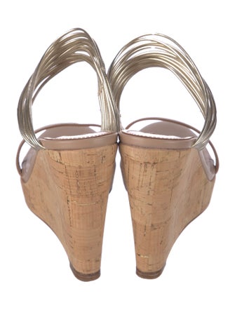 Aquazzura Leather Slingback Sandals