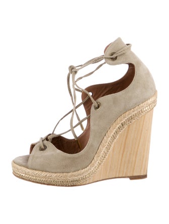 Aquazzura Suede Espadrilles