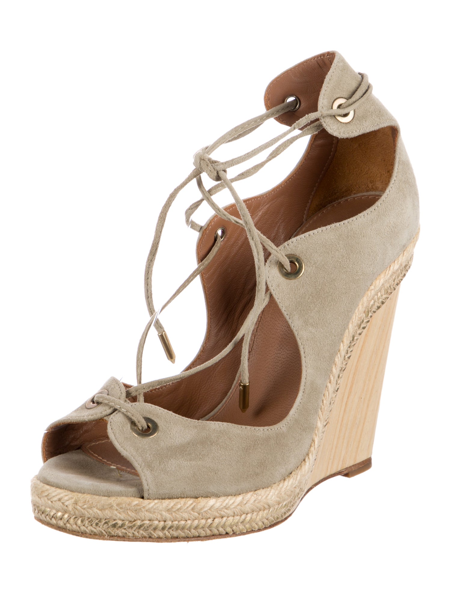 Aquazzura Suede Espadrilles