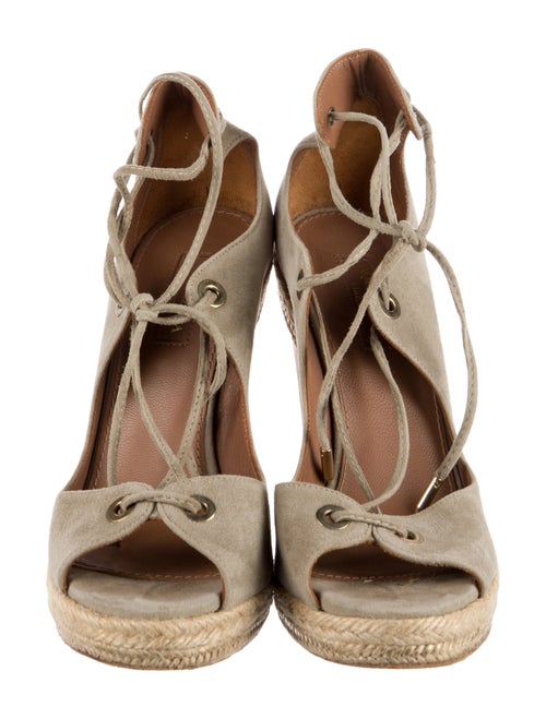 Aquazzura Suede Espadrilles