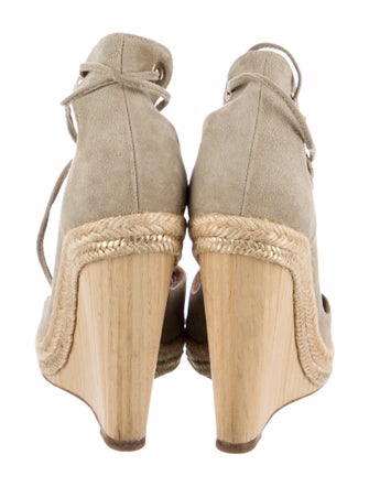 Aquazzura Suede Espadrilles