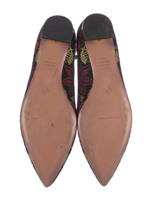 Aquazzura Printed Ballet Flats