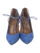 Aquazzura Suede Pumps