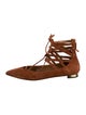 Aquazzura Suede Flats