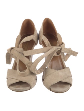 Aquazzura Suede Pumps
