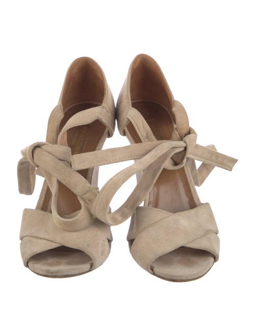 Aquazzura Suede Pumps