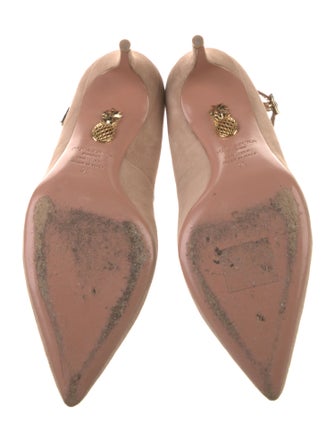 Aquazzura Suede Pumps