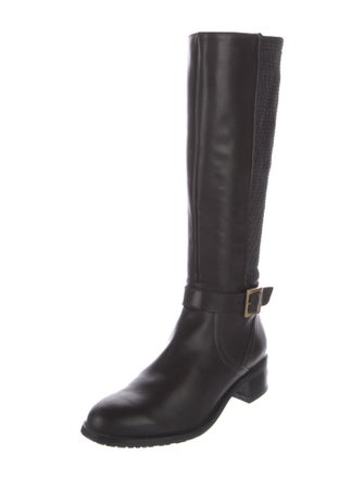 Aquazzura Leather Riding Boots