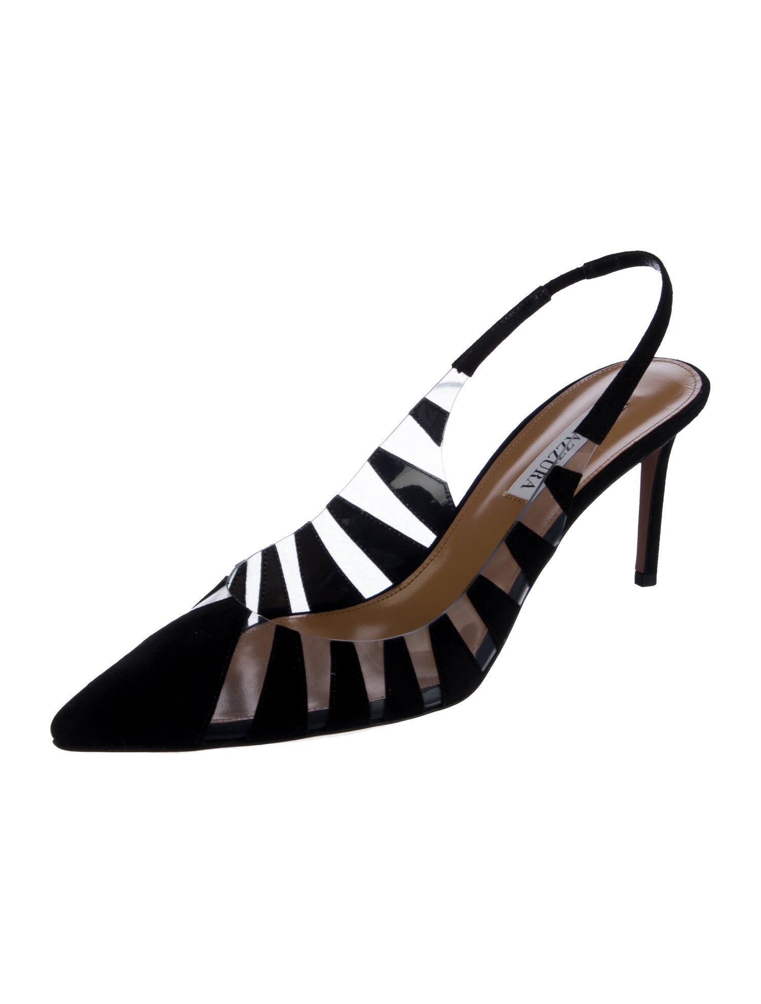 Aquazzura Leather Slingback Pumps