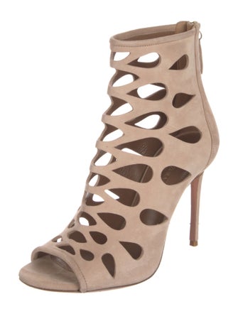 Aquazzura Suede Pumps