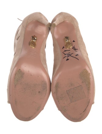 Aquazzura Suede Pumps