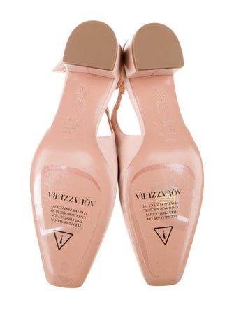 Aquazzura Leather Slingback Pumps