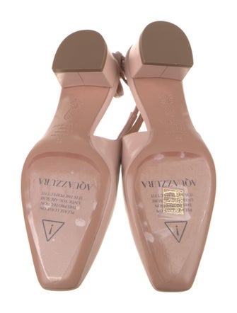 Aquazzura Leather Slingback Pumps