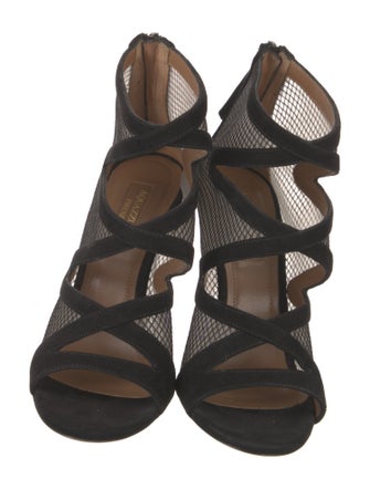 Aquazzura Suede Sandals