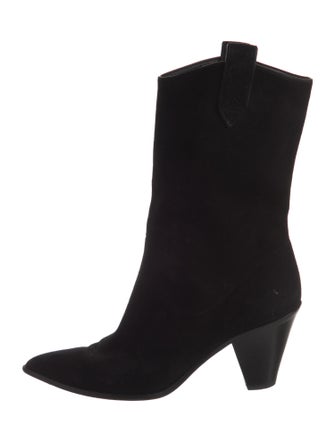 Aquazzura Suede Western Boots