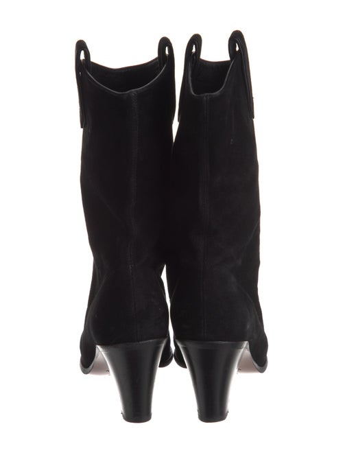 Aquazzura Suede Western Boots