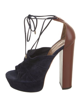 Aquazzura Suede Sandals