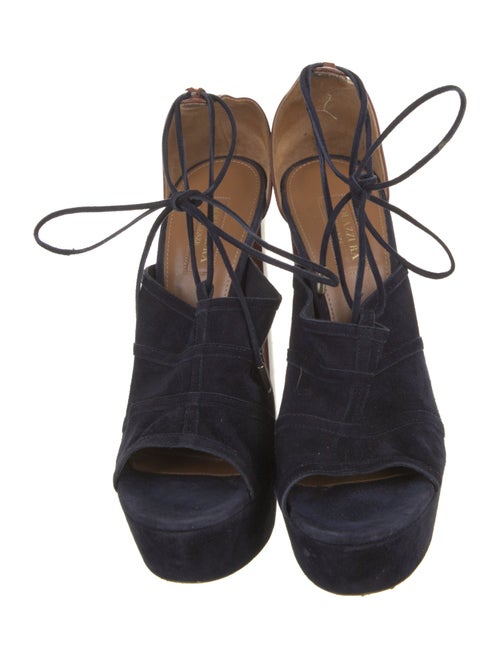 Aquazzura Suede Sandals