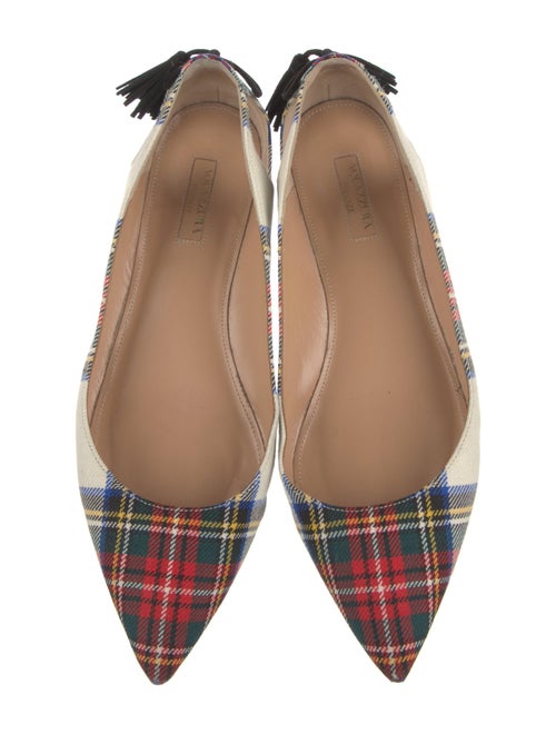 Aquazzura Printed Ballet Flats