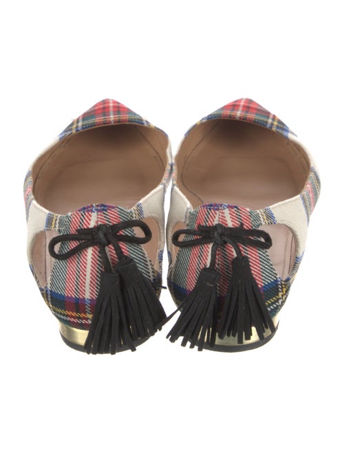 Aquazzura Printed Ballet Flats