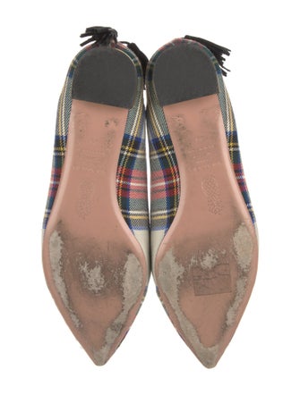 Aquazzura Printed Ballet Flats