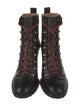 Aquazzura Leather Lace-Up Boots