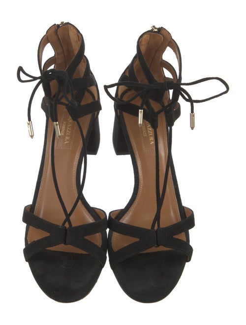 Aquazzura Suede Sandals