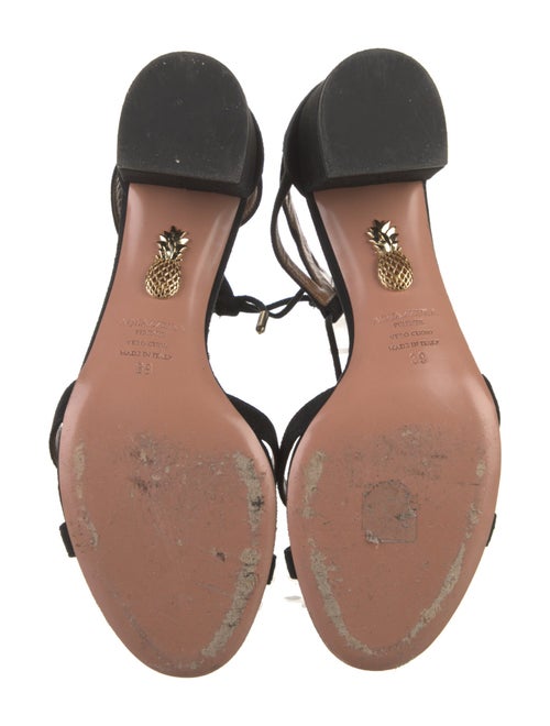 Aquazzura Suede Sandals