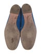 Aquazzura Suede Beaded Accents Loafers