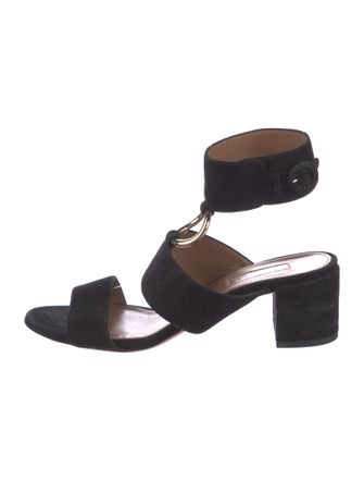 Aquazzura Suede Gladiator Sandals