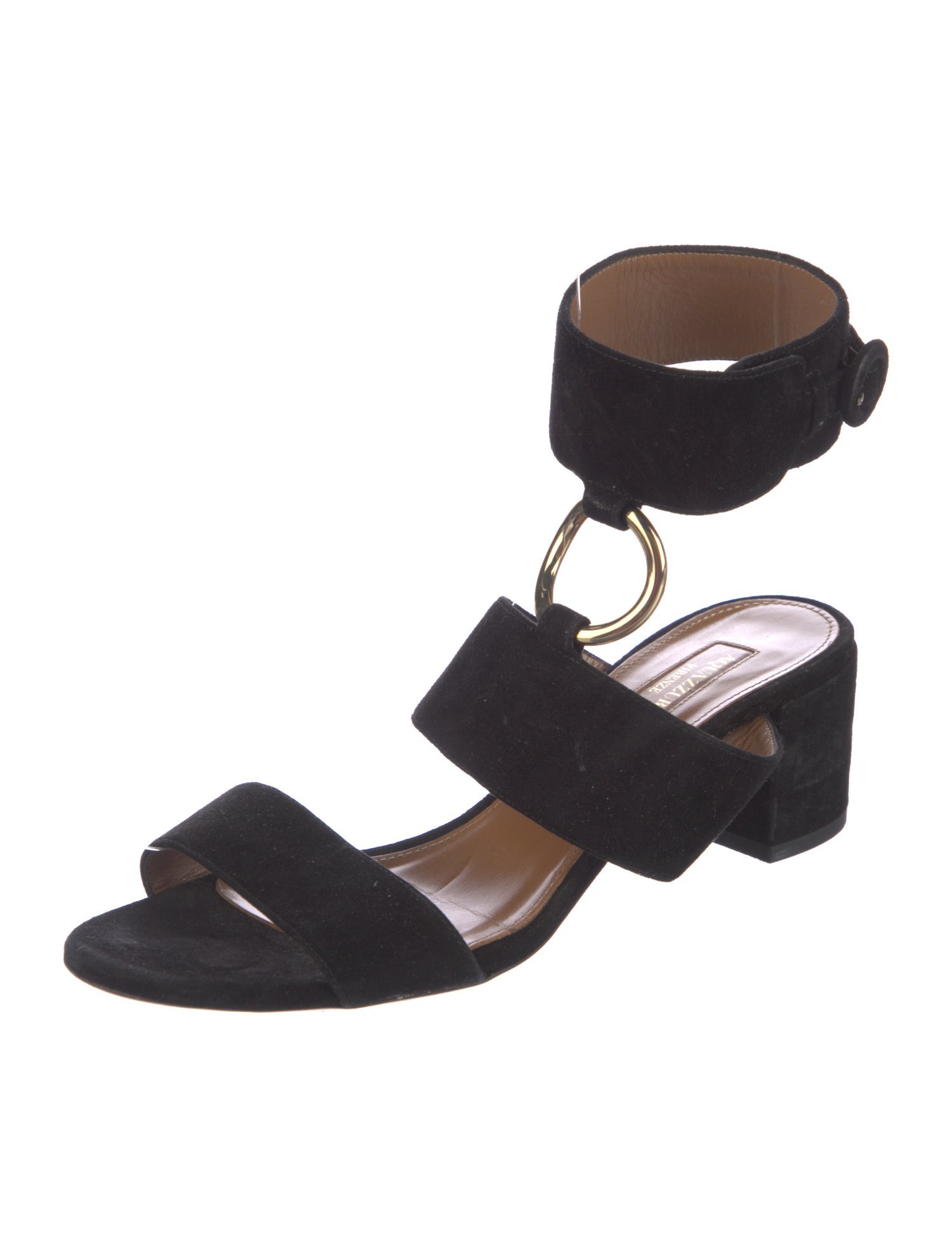 Aquazzura Suede Gladiator Sandals