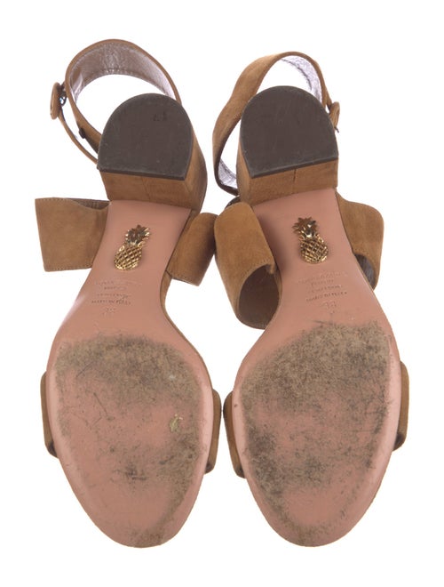 Aquazzura Suede Sandals