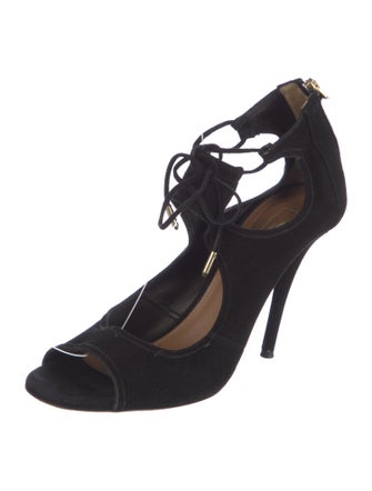 Aquazzura Suede Sandals