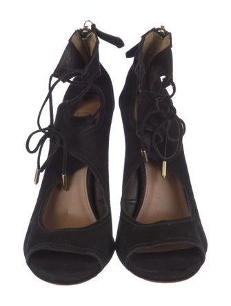 Aquazzura Suede Sandals