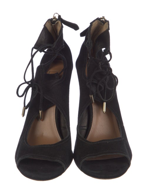 Aquazzura Suede Sandals