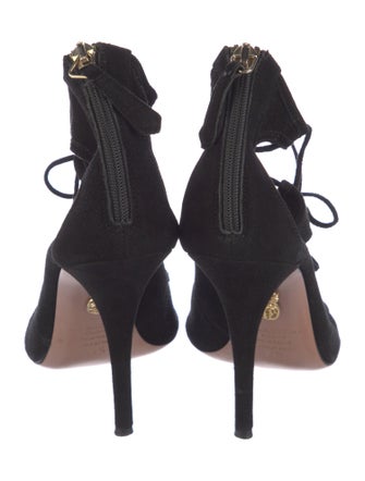 Aquazzura Suede Sandals