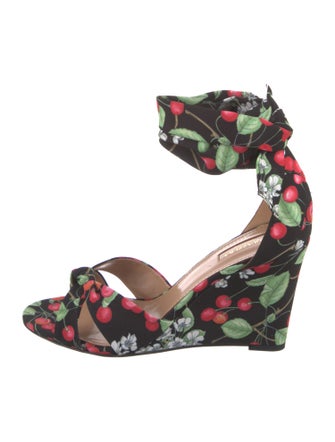 Aquazzura Printed Sandals