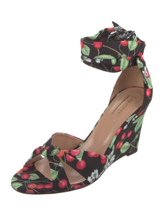 Aquazzura Printed Sandals