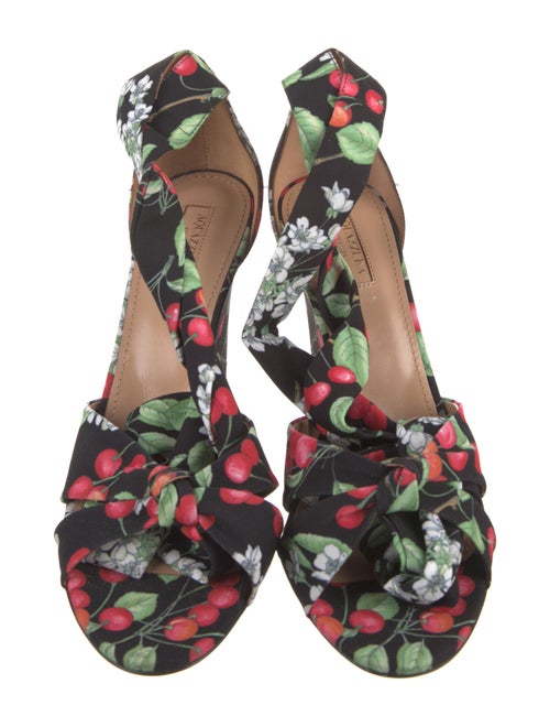 Aquazzura Printed Sandals