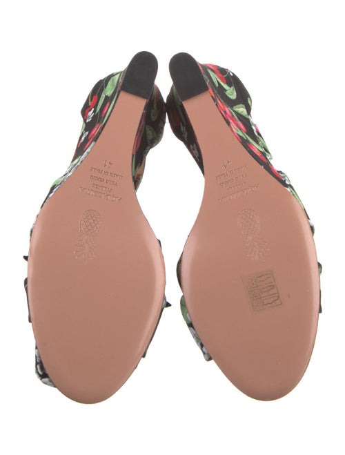 Aquazzura Printed Sandals