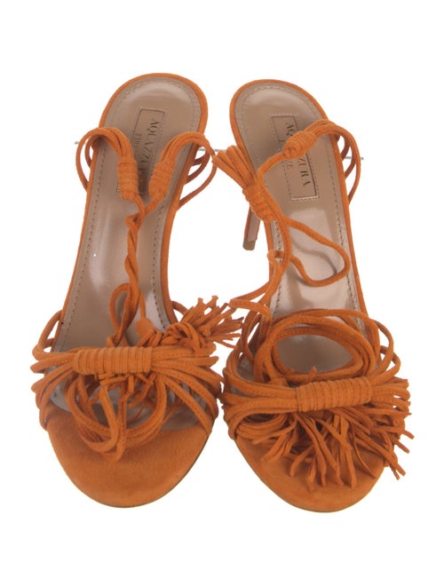 Aquazzura Suede Sandals