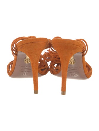 Aquazzura Suede Sandals