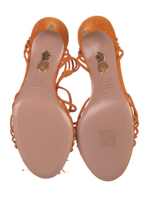 Aquazzura Suede Sandals