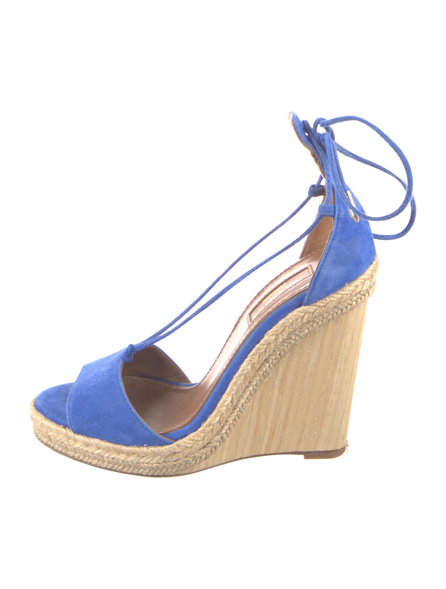Aquazzura Suede Espadrilles