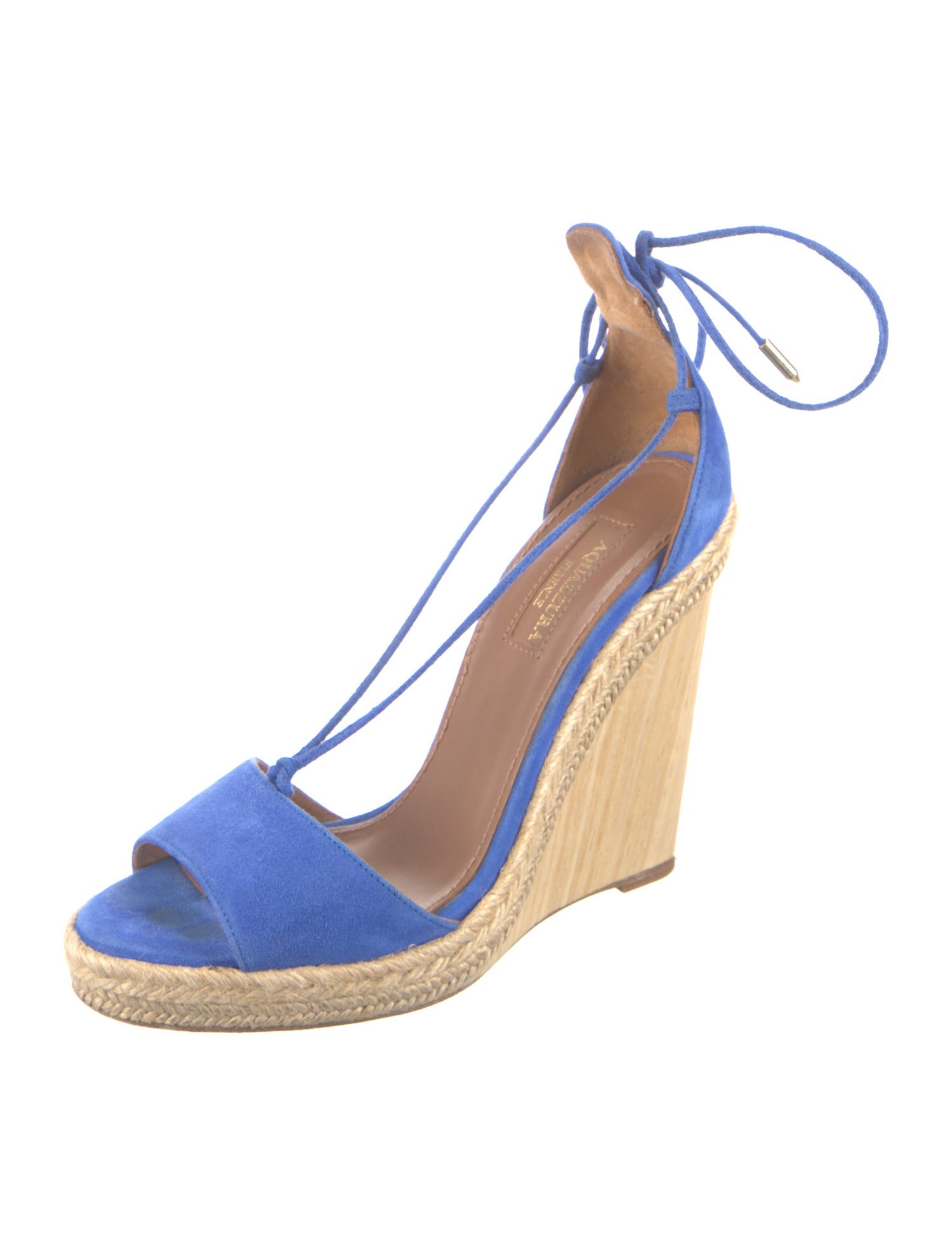 Aquazzura Suede Espadrilles