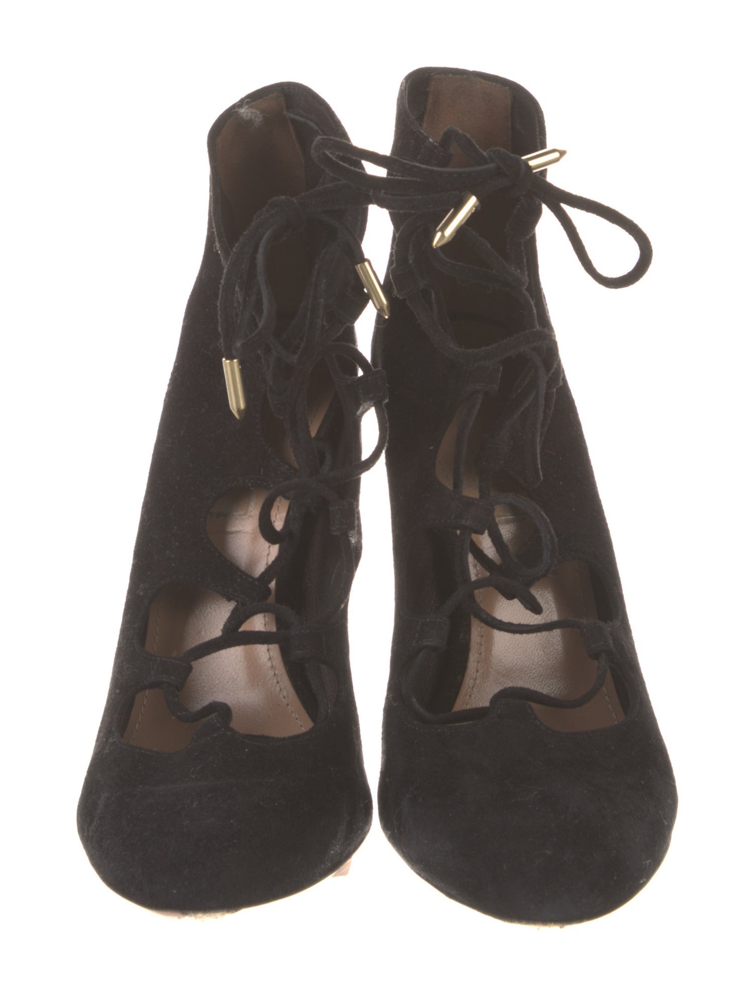 Aquazzura Suede Gladiator Sandals