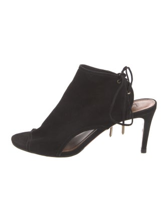 Aquazzura Suede Slingback Sandals